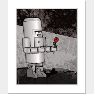 Even Satan's Robot can dream of love... Posters and Art